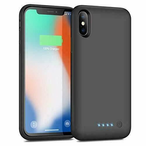 Battery Case for iPhone X/XS, 【7800mAh High Capacity 】 Charger Case