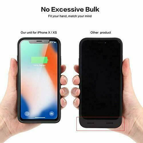 Battery Case for iPhone X/XS, 【7800mAh High Capacity 】 Charger Case
