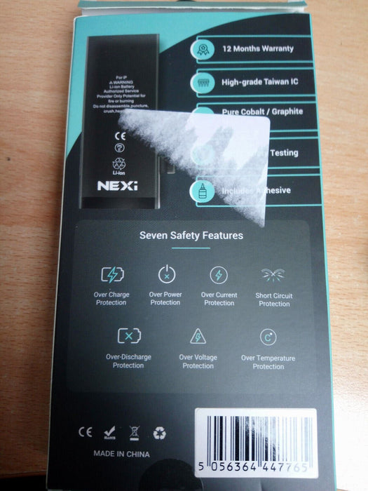 NEXi | High Capacity Battery Pack Replacement | iPhone X | 3000mAh
