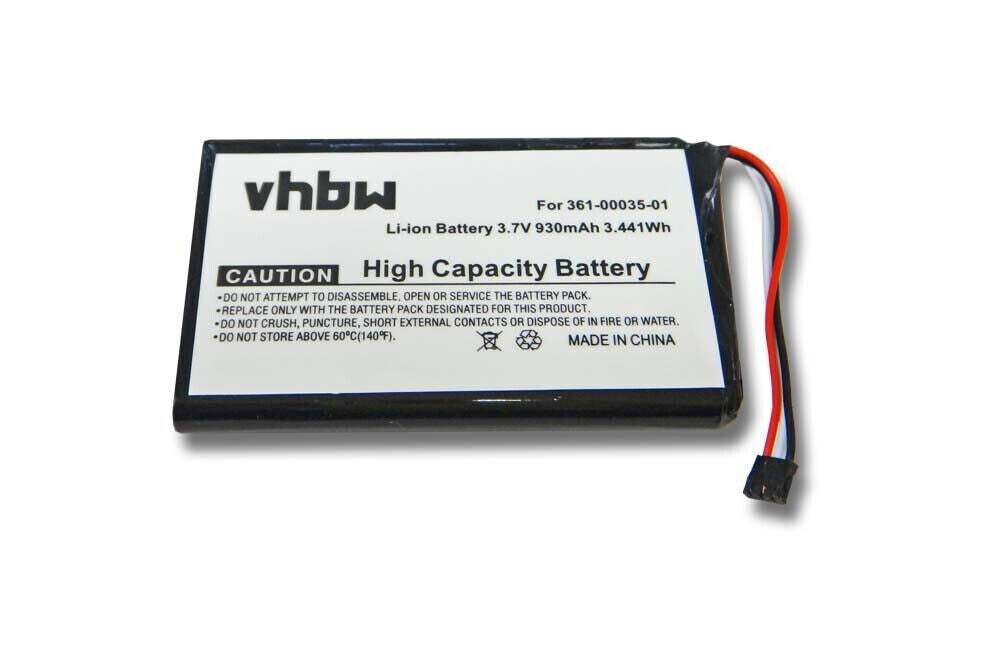 VHBW Battery replaces Garmin 361-00035-01 930mAh