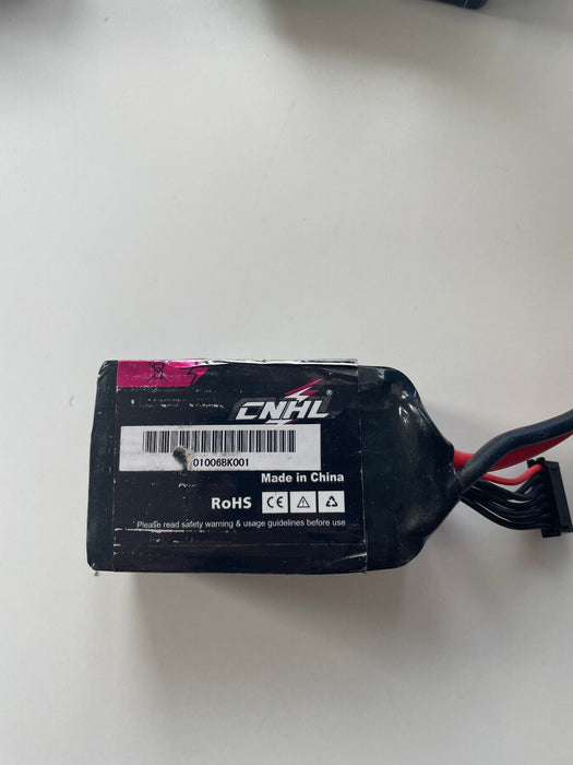 CNHL Black Series 1300mAh 100c 6s 22.2v Lipo Battery Used
