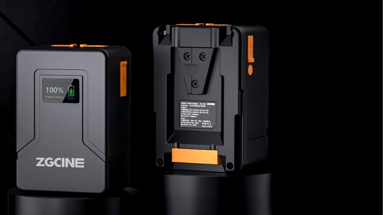 ZGCINE ZG-V99 V2 Upgraded Version Mini V-Mount Battery 99Wh 14.8V 6800mAh