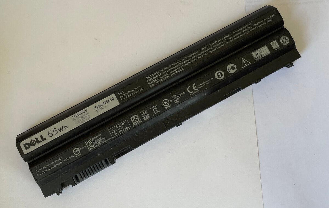 Used GENUINE DELL LATITUDE E6540 E6440 E5530 E5430 BATTERY N3X1D 4KFGD 451-12134