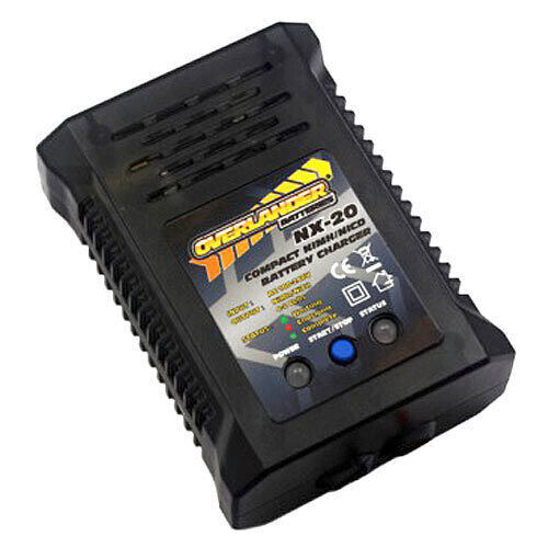 Overlander NX-20 NiMH Fast Battery Charger 2A 20W - RC Car, Tamiya Fast Charger