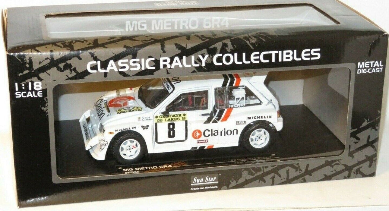 1/18 MG Metro 6R4 Clarion Rally 1000 Lakes Finland 1986  Per Eklund / D.Whittock