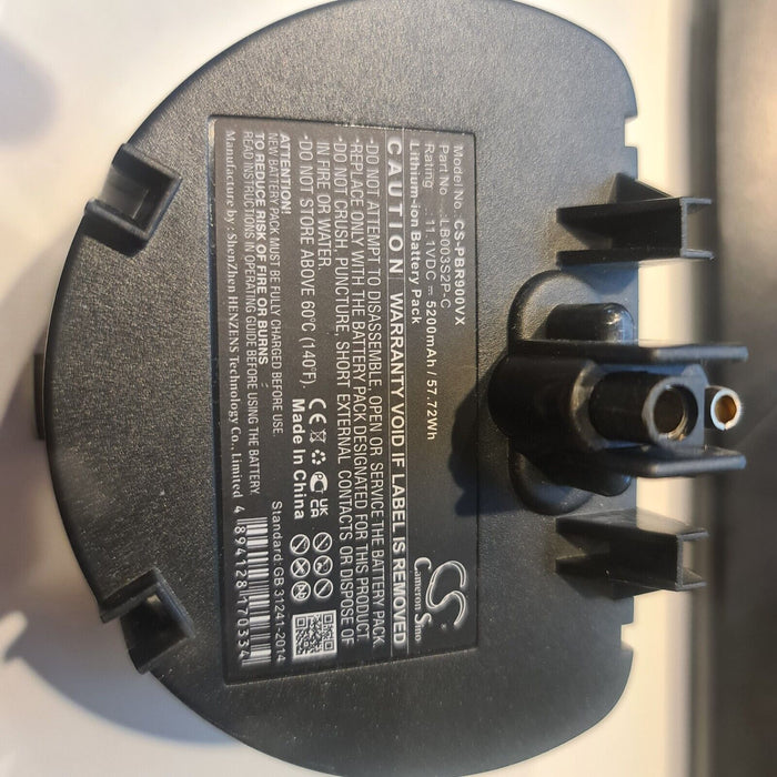 Battery 5200mAh for Water Tech CS-PBR900VX