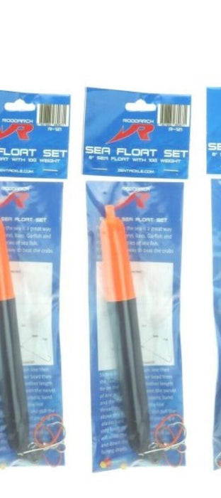 1 X Sea Fishing Float Set Inc. Floats Hooks Beads Weights Stops & Instructions