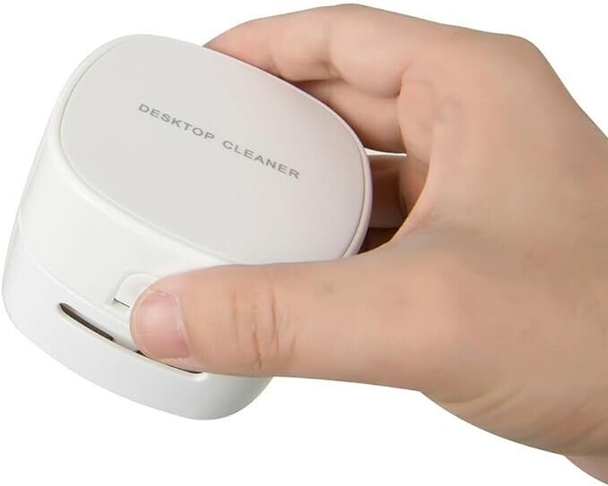 Mini Portable Keyboard Desktop Vacuum Cordless Battery Operated Desk Cleaner