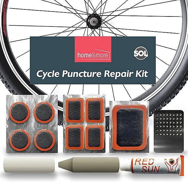 2pk Bike Puncture Repair Kit - 26 Pieces - Puncture Repair Patches