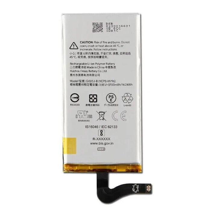 Replacement Battery For Google Pixel 4 XL/4XL 3.85V 3700mAh G020J-B G020J