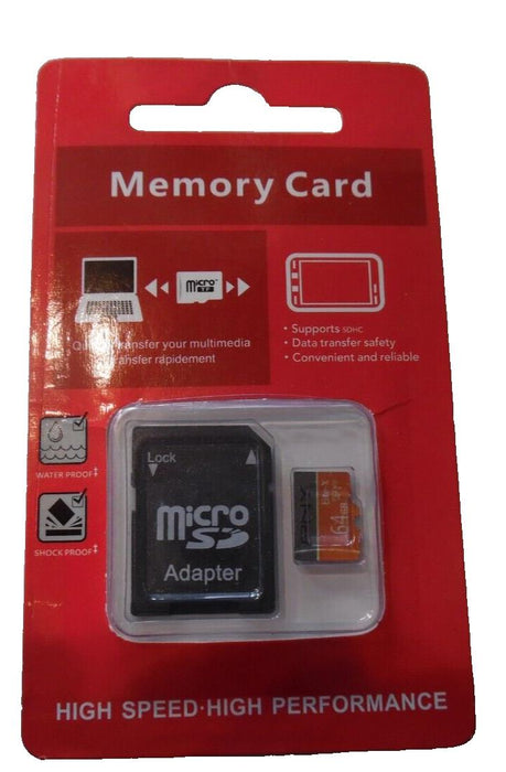 64 gb Memory Card with Adapter