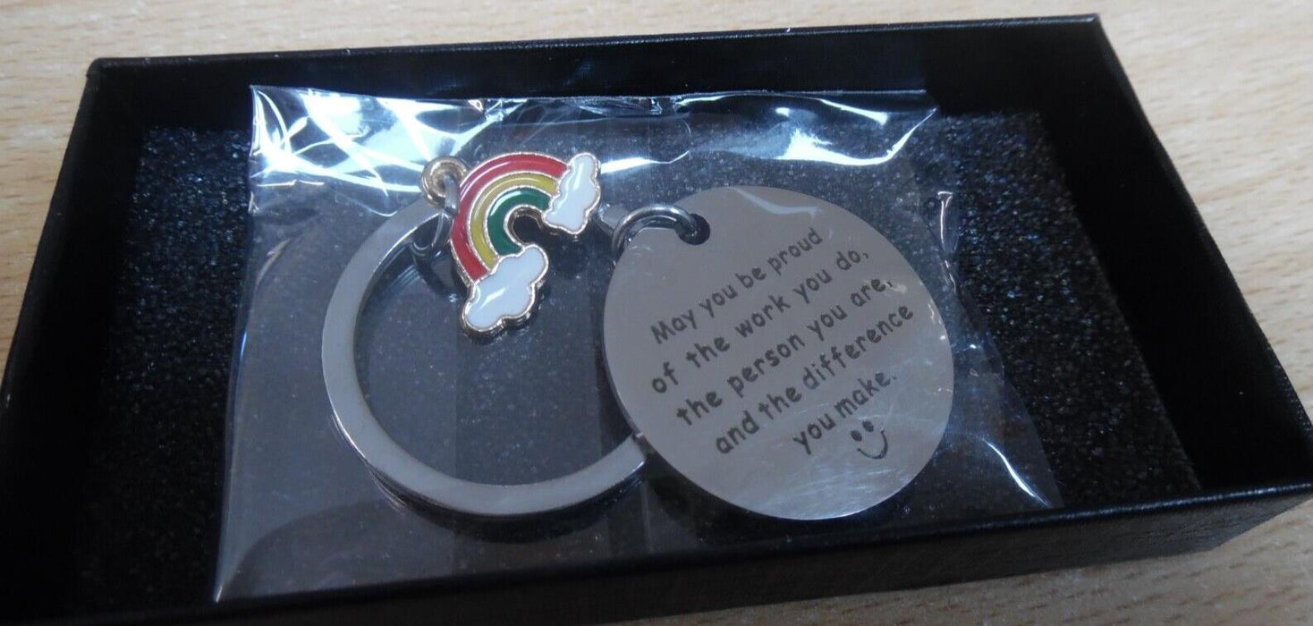 May You Be Proud of Keychain Thank You Appreciation Gifts for Coworker Teacher