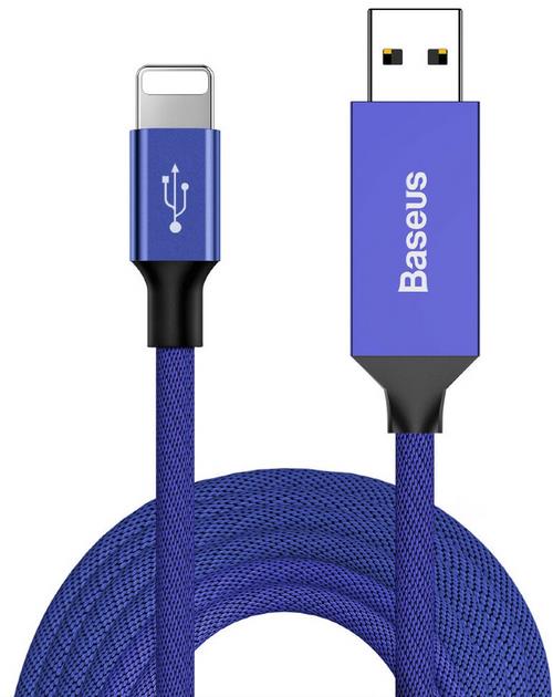 Baseus Artistic striped USB cable For apple 2A 5m