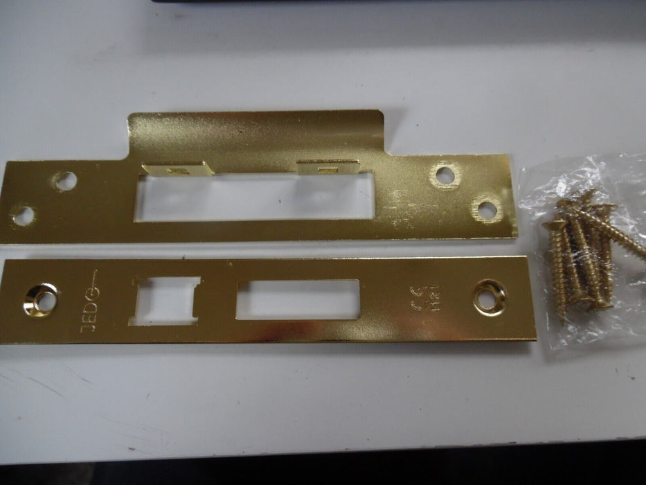 PB Forend & Strike plate with screws for 3 lever sashlock