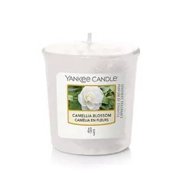 1 Yankee Candle Votives Camellia Blossom Scented 15 Hours Home Fragrance 49g