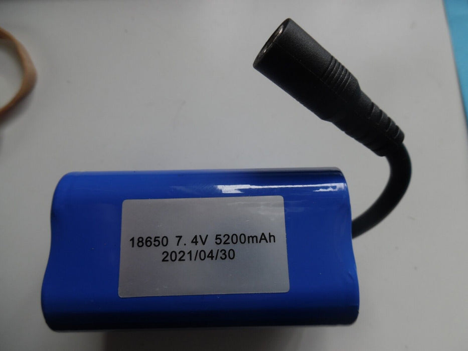 Jarchii RC Car Battery 18650 7.4V 5200mAh for Flytech 2011-5