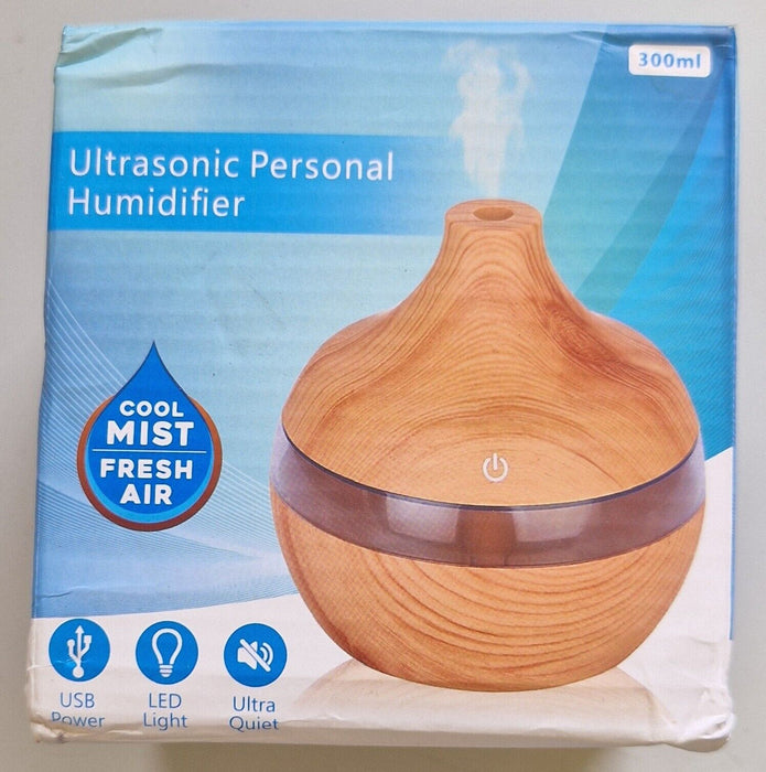 Ultrasonic Personal Humidifier - USB Power - 300ML