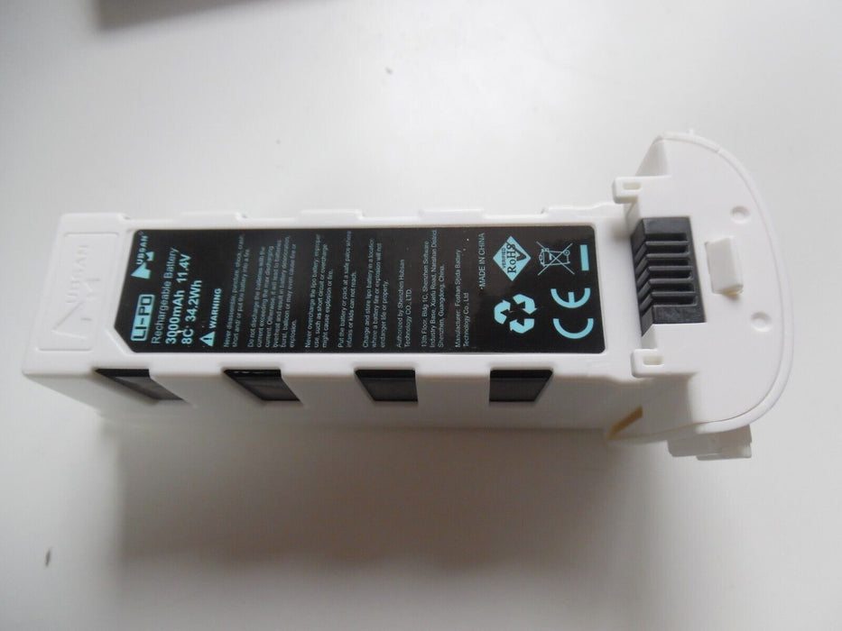 Hubsan Zino Pro 3000mAh 11.4v 8C Drone Spare LiPo Battery Pack –White