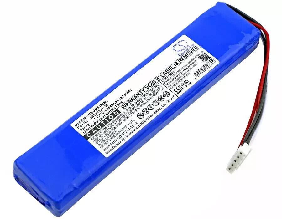 Replacement Battery For JBL Xtreme CS-JMX100SL 5000mAh