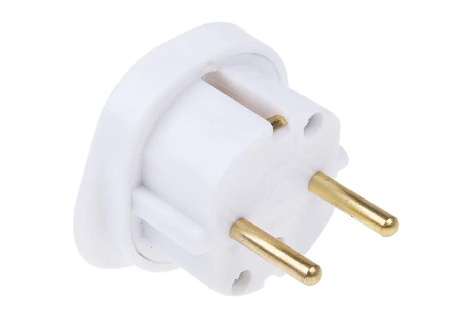 2 x RS PRO UK to Europe Travel Adapter, Rated At 7.5A