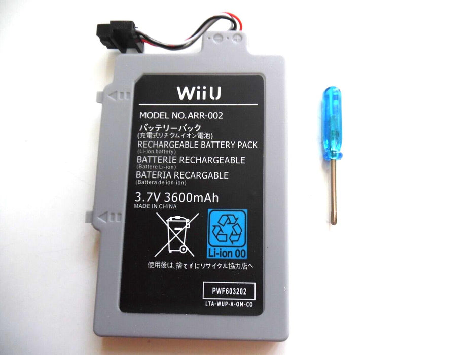 Battery for Nintendo Wii U 8G Wii U 8G GamePad ARR-002 WUP-002 3600mAh