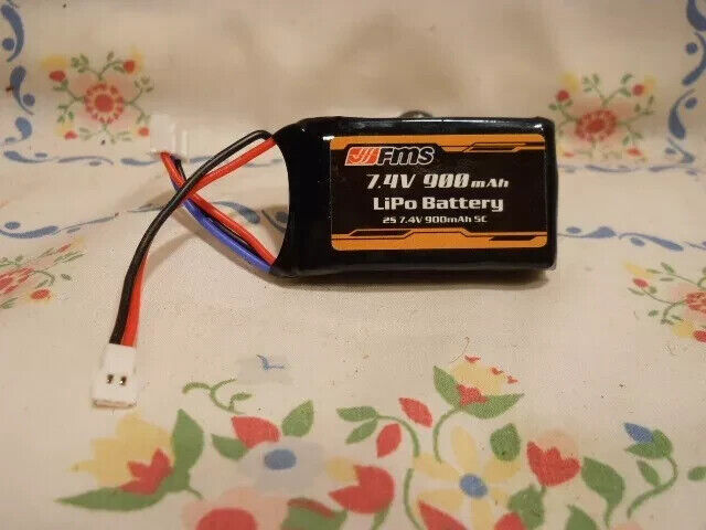 10 New FMS LIPO BATTERY 2S  7.4V 900mAh R/C Parts Free Shipping