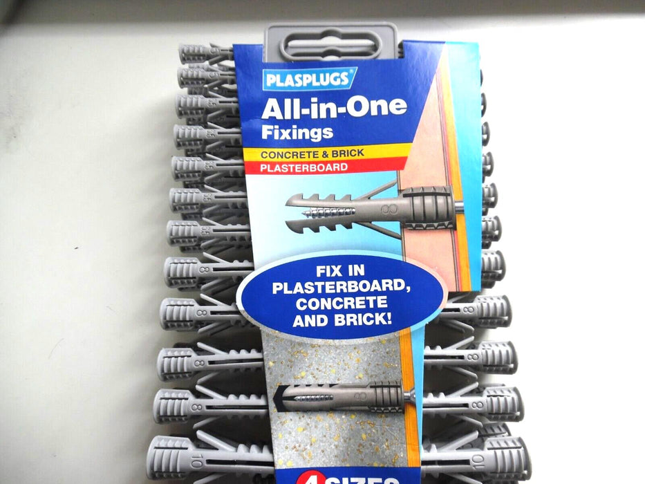 Plasplug All in one Multifix Heavy Duty Fixings MFA500 Plasterboard Fixings