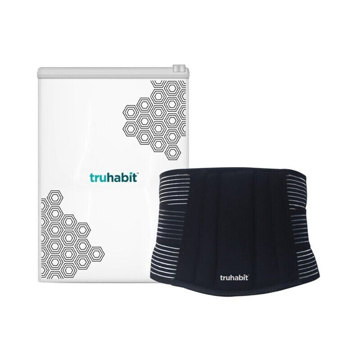 TruHabit Lumbar Sacral Belt (XL) Back Pain Belt for Back Pain Relief Women Me