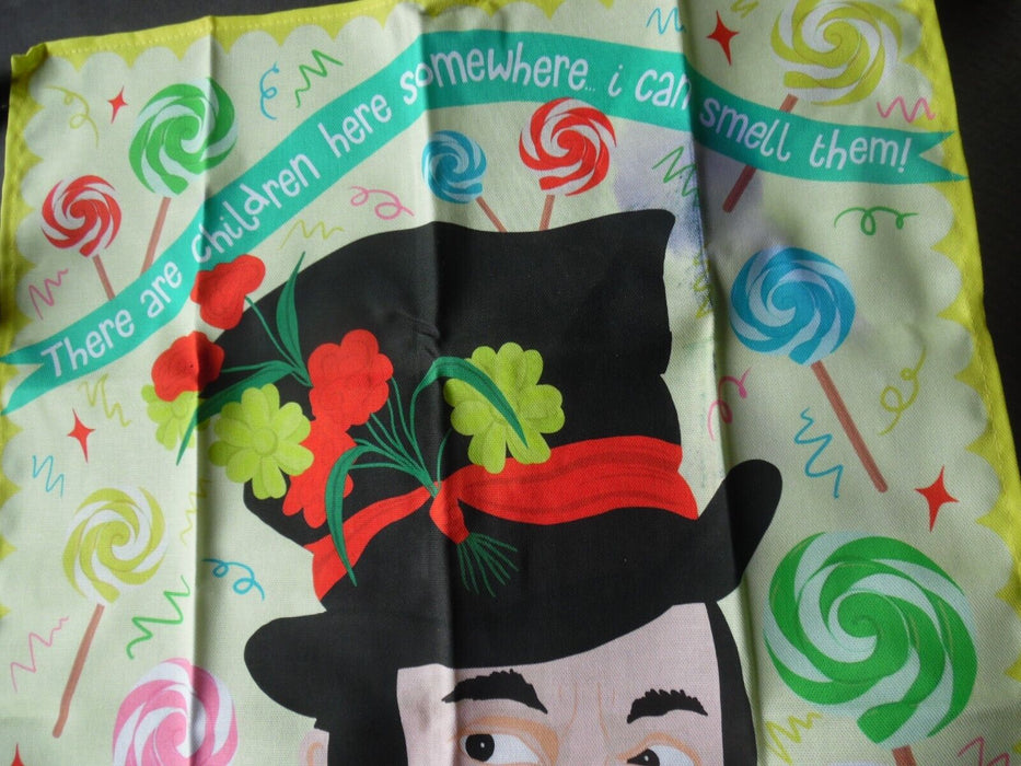 THE CHILD CATCHER TEA TOWEL by Cor Blimey