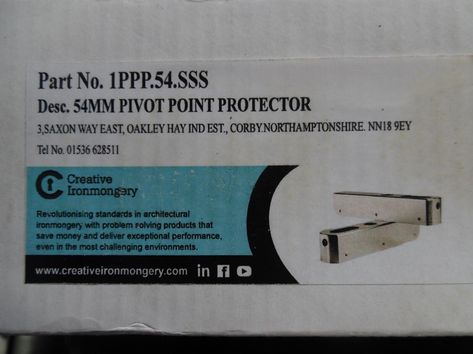 .54mm pivot point protector from creative ironmongery