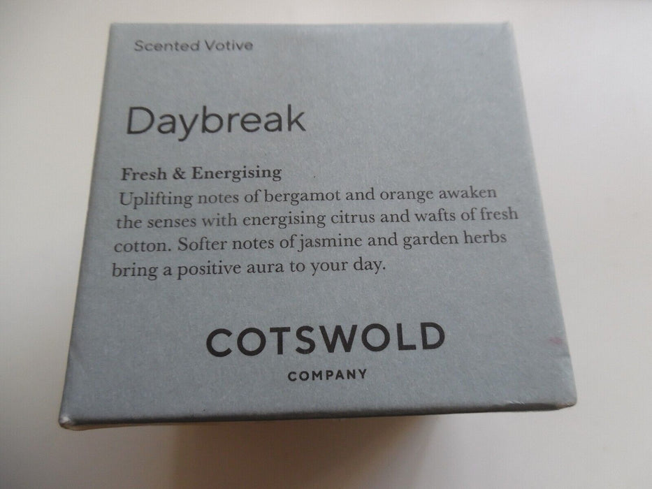 daybreak cotswold company scented votive 60g