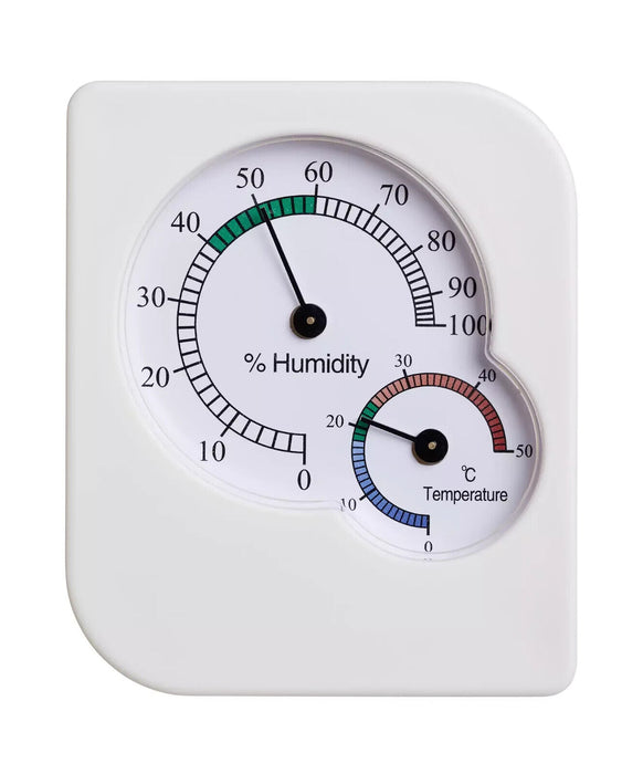 Solon Security Hygrometer – Thermometer White NEW