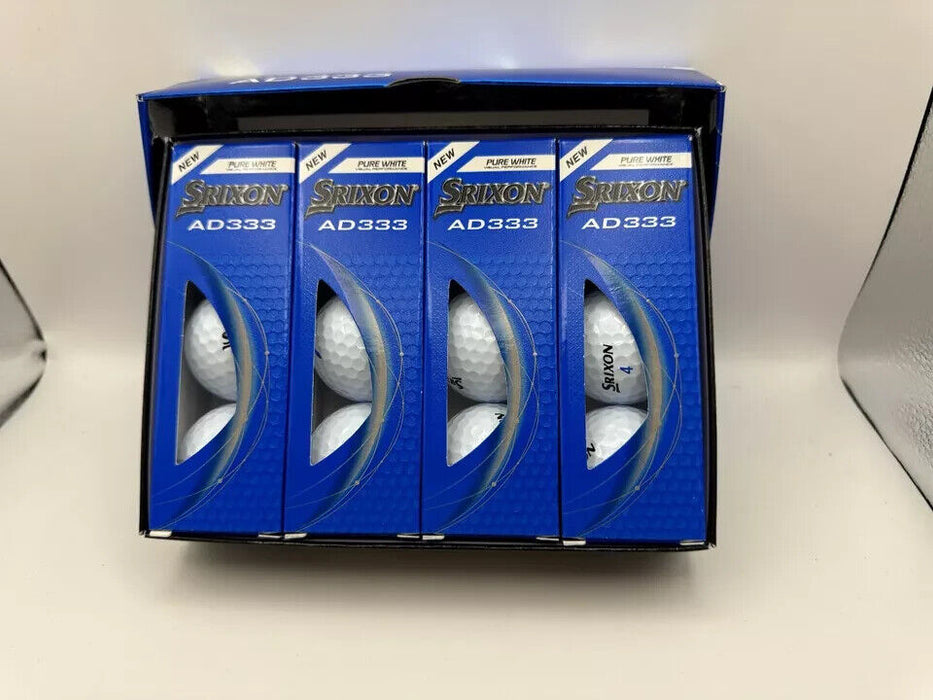 NEW-Srixon AD333 Golf Balls- 1 Dozen- NEW