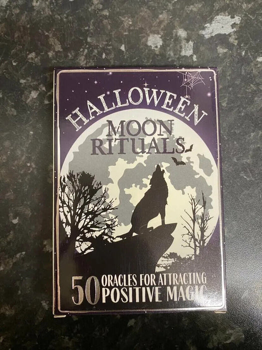 halloween moon rituals 50 oracles for attracting positive magic cards tarot