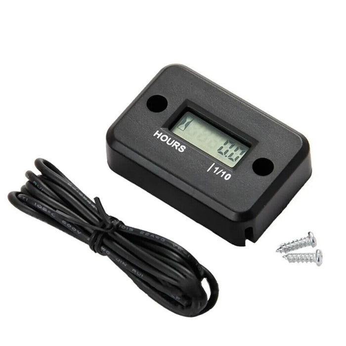 Inductive Waterproof Hour Meter Dirt Ski Gas Engine For Motorcycle Marine ATV UK