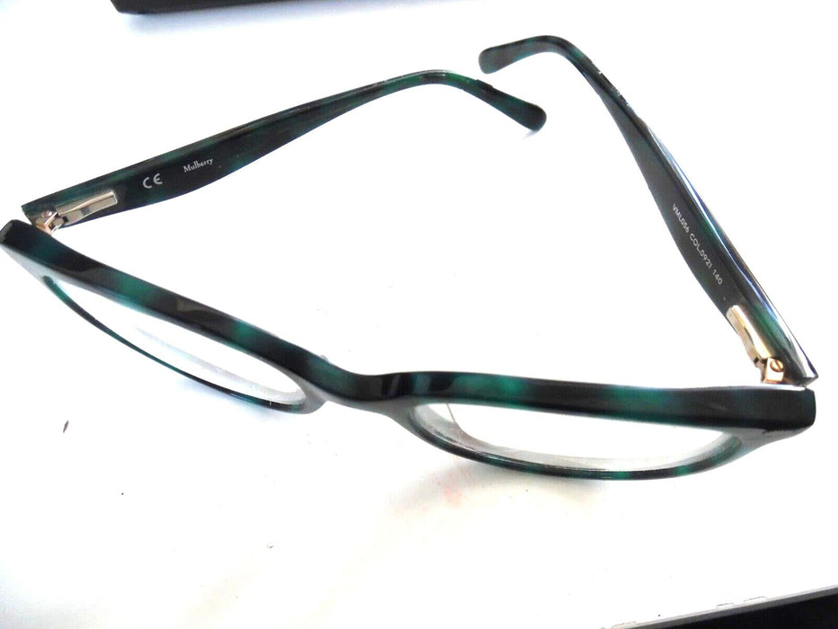 mulberry glasses vml056 col.0921 140 green and black