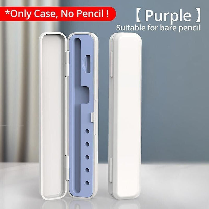 Pzoz Pencil Storage Box For Apple Pencil Holder Portable Hard Cover Portable Cas