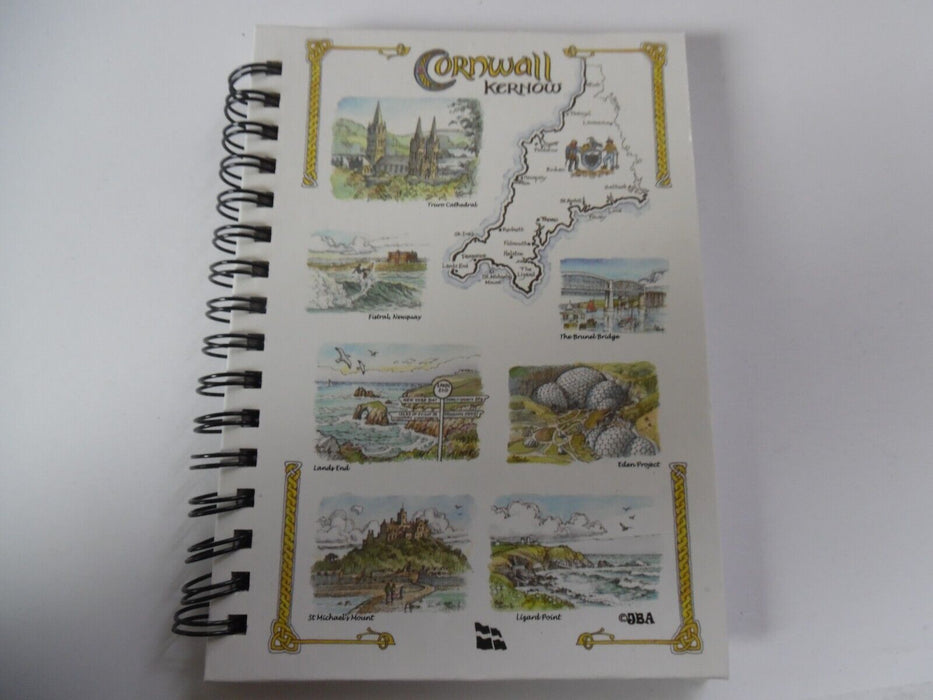 cornwall kernow notebook 6" x 4.5" lined