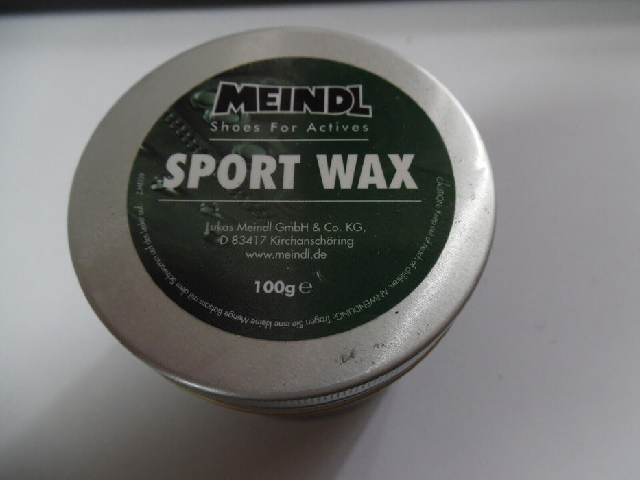 meindl sport wax 100g leather conditioning wax