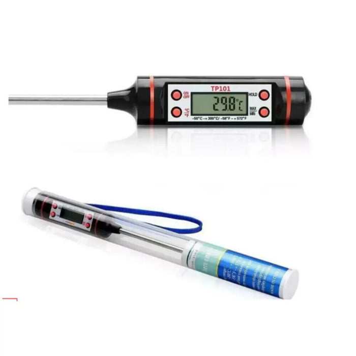 Meat Food Thermometer Digital Temperature Probe Cooking Jam Sugar BBQ Turkey UK