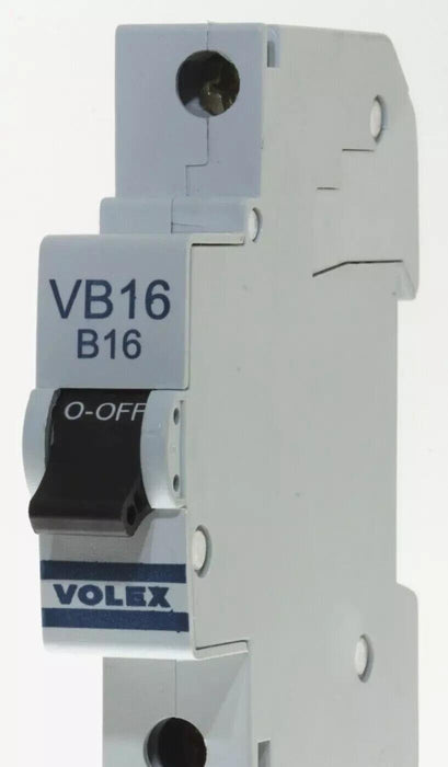 Volex VB Range MK 2 - VB16 - 16a Type B Single Pole MCB Unused