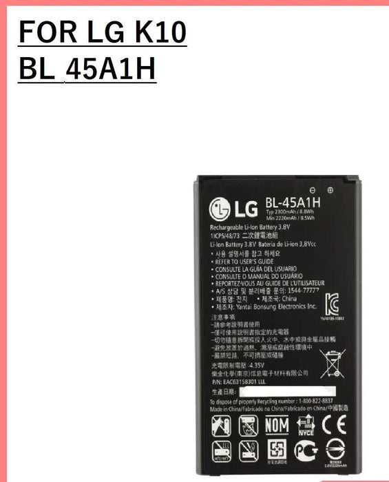 Brand New LG Battery BL-45A1H for LG K10,K420,K450 With 2300mAh