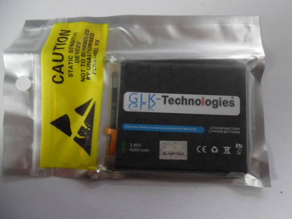 Replacement Battery for Samsung EB-BA515ABY For Samsung Galaxy A51 4200mAh