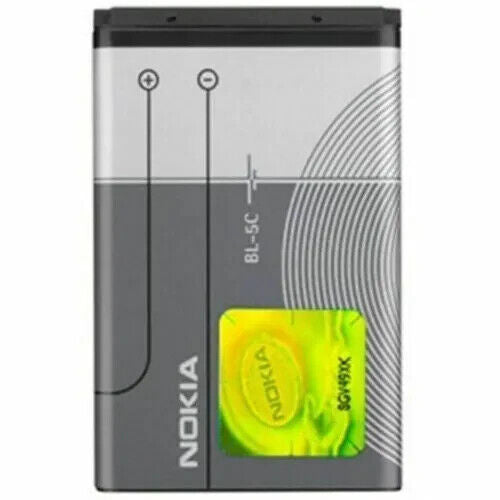 BL-5C BATTERY 1020MAH FOR NOKIA 1100 1600 2300 6230 6630 CE APP 2018