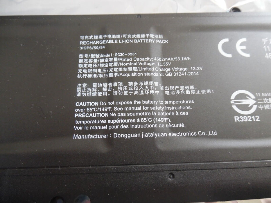 RC30-0281 RZ09-0310 Battery For Razer Blade Stealth 13 2018 2020 Series
