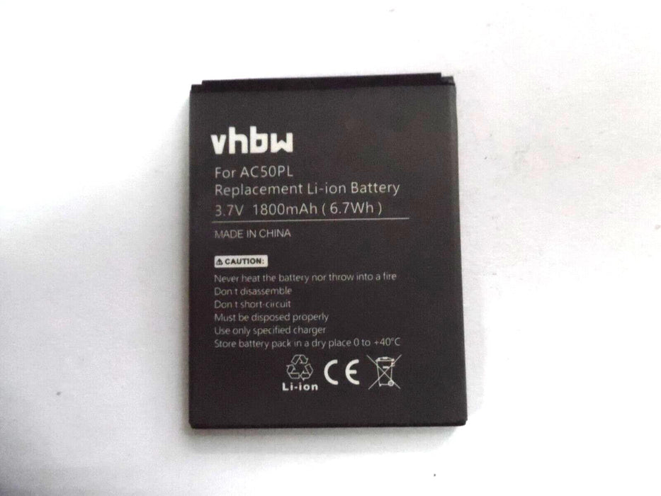 Battery for Archos 50 50 Helium 4G 50 Platinum AC50PL 1800mAh NEW