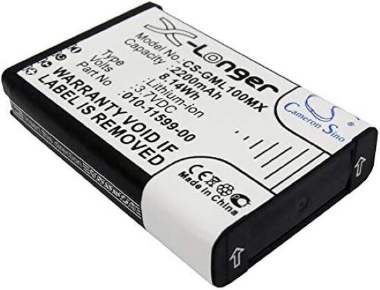 CS-GML100MX Battery 2200mAh compatible with [Garmin] E1GR, E1GRVIRBELITE, E2GR,