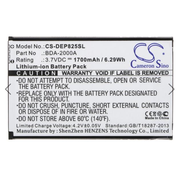 Replacement Battery for Doro 8028 8030 Liberto