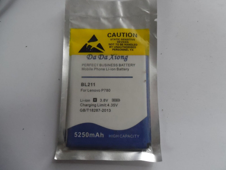 Battery for Lenovo P780 5250mAh Li-Polymer