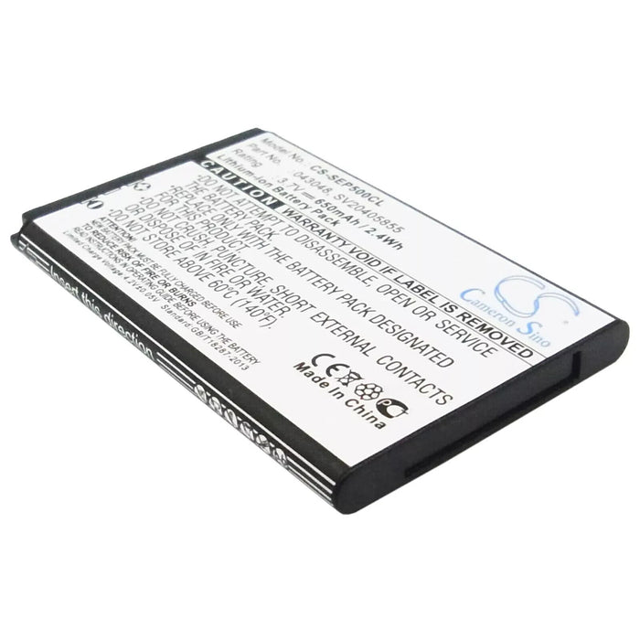 Cameron Sino 3.7V Li-ion 650mAh Rechargeable Cordless Phone Battery Replacement